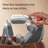 Simulated Finger Massage Neck Shawl with Constant Temperature Heating and Stereo Kneading