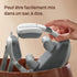 Simulated Finger Massage Neck Shawl with Constant Temperature Heating and Stereo Kneading