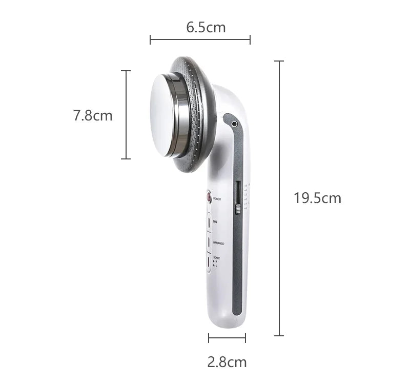 Lesenbeauty 3-in-1 Ultrasonic EMS Massager – Infrared, Body & Face Contouring Appearance Device