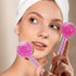 Generic 2Pcs Facial Ice Globes Set – Cooling Balls Massager for Face & Eyes, Reduces Puffiness Appearance