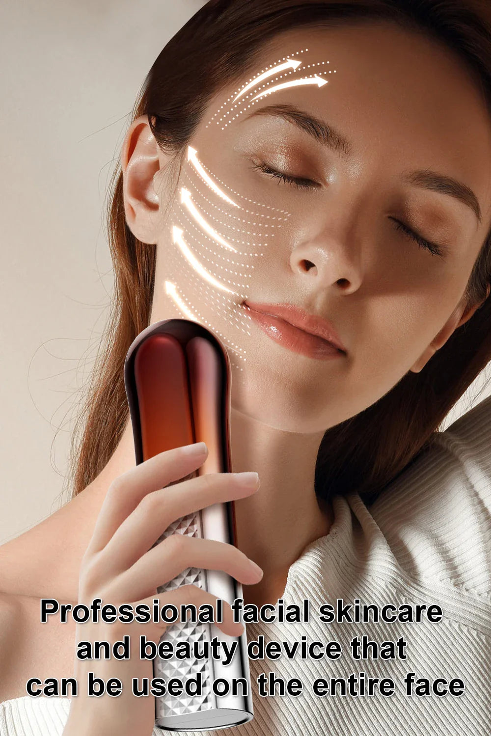 abay RF Booster Facial Microcurrent Device – EMS, Light Therapy, Anti-Wrinkle Appearance, USB Rechargeable