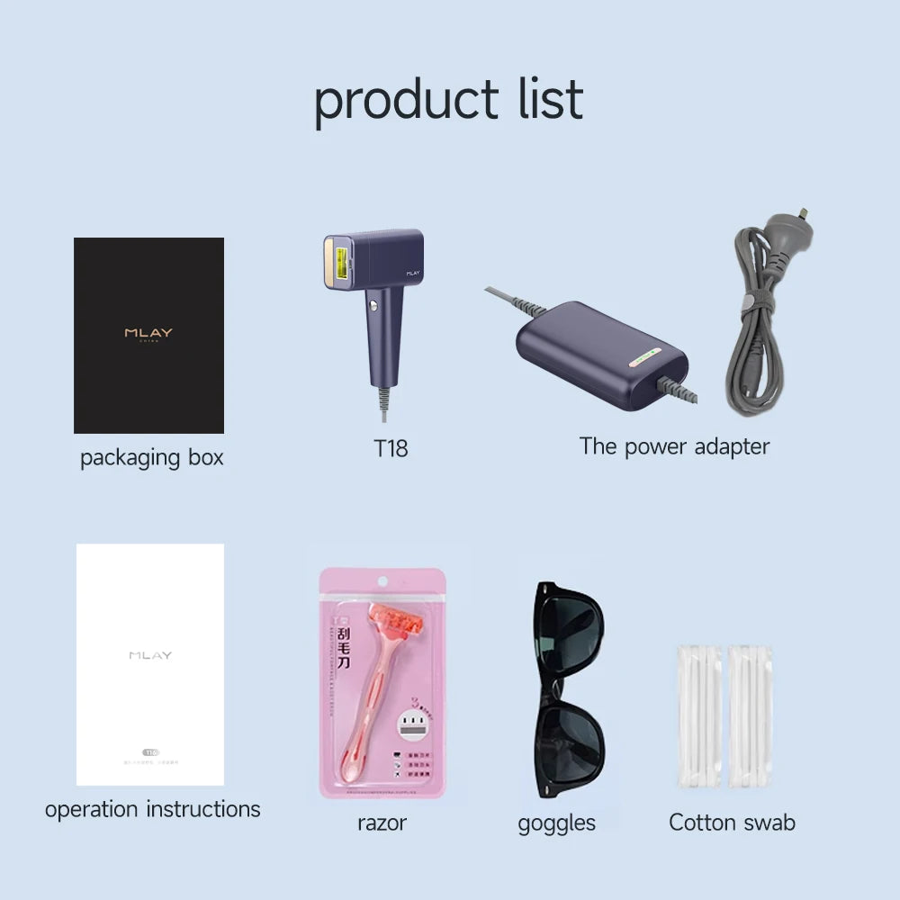 Selfika™ Cold IPL Laser Hair Removal Machine T16