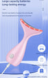 miqmi EMS Microcurrent LED Neck & Face Beauty Instrument – Anti-Wrinkle Appearance, Rechargeable Massager