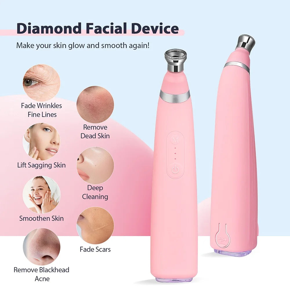 Selfika™ Diamond Microdermabrasion Machine Facial Peeling Device