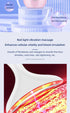 miqmi EMS Microcurrent LED Neck & Face Beauty Instrument – Anti-Wrinkle Appearance, Rechargeable Massager