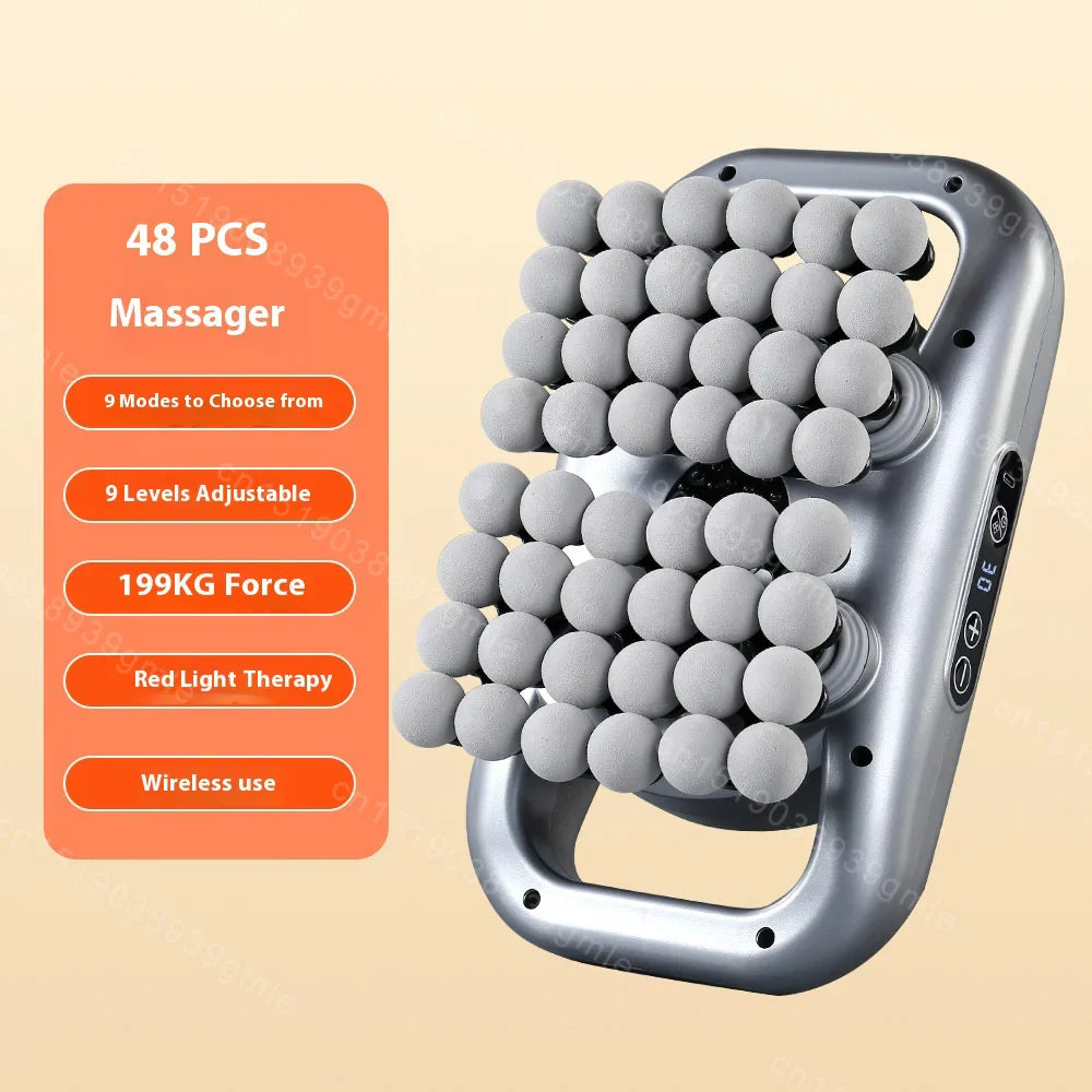 Selfika™ Professional Muscle Massage Gun – 9 Modes Deep Tissue Percussion Massager for Full Body Recovery