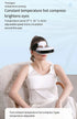 vilnason 48D TENS Electric Eye Massager – Heating, Vibration, Dark Circle Appearance & Fatigue Relief Aid
