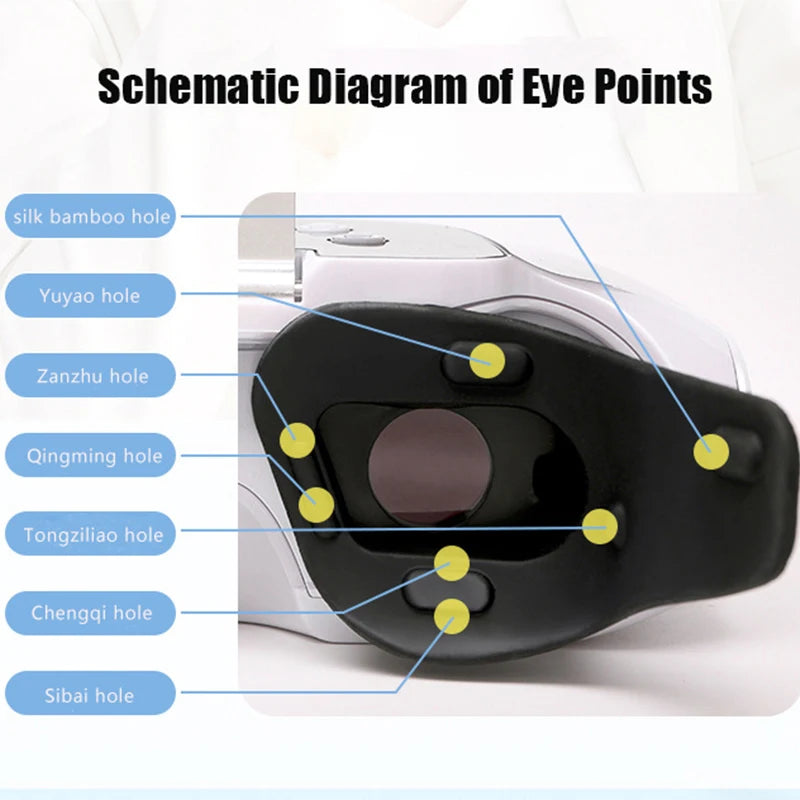 vilnason 48D TENS Electric Eye Massager – Heating, Vibration, Dark Circle Appearance & Fatigue Relief Aid