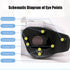 vilnason 48D TENS Electric Eye Massager – Heating, Vibration, Dark Circle Appearance & Fatigue Relief Aid