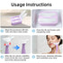 MOZHOU Facial Ice Massage Device/Roller – Reduces Swelling Appearance, Cooling Self-Care Tool