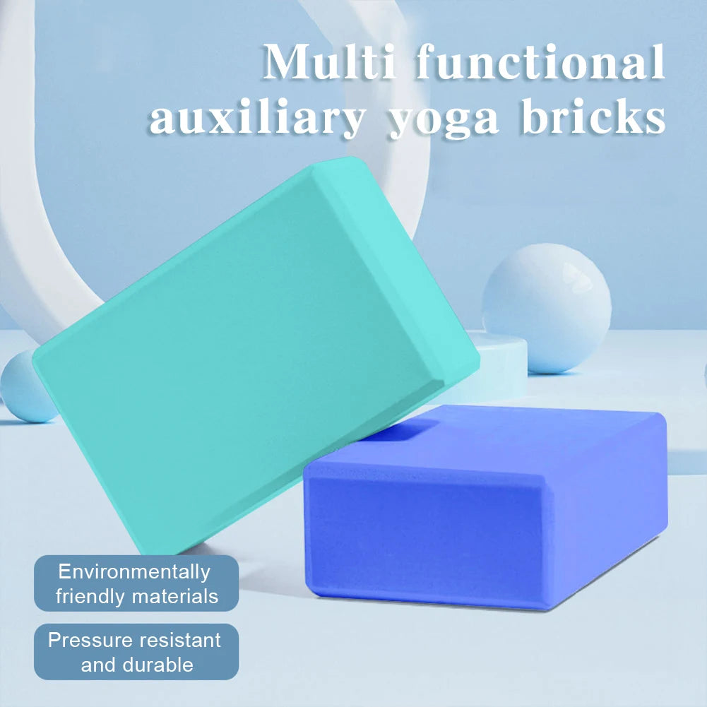 Selfika™ High-Density EVA Yoga Block – Moisture-Proof Supportive Balance Brick for Yoga, Pilates & Body Shaping