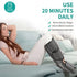 Selfika Air Compression Leg Massager with Adjustable Calf Wraps & Handheld Controller