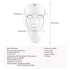 foreverlily 7-Color LED Face & Neck Light Therapy Mask – Wireless, Anti-Aging Appearance, Skin Tightening