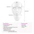 foreverlily 7-Color LED Face & Neck Light Therapy Mask – Wireless, Anti-Aging Appearance, Skin Tightening