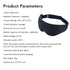 Hailicare 3D Electric Steam Eye Mask – 3-Level Heat, 5-Level Vibration Massage, Fatigue Relief