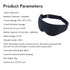 Hailicare 3D Electric Steam Eye Mask – 3-Level Heat, 5-Level Vibration Massage, Fatigue Relief