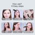 VIMYSHOW 3-in-1 Eye & Face Lift Wand – Red Light, Heat Therapy, ION, USB Rechargeable Massager
