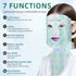 UBilli 8-Color + IR Silicone LED Face & Neck Mask – Light Therapy, Anti-Aging Appearance, Acne Control