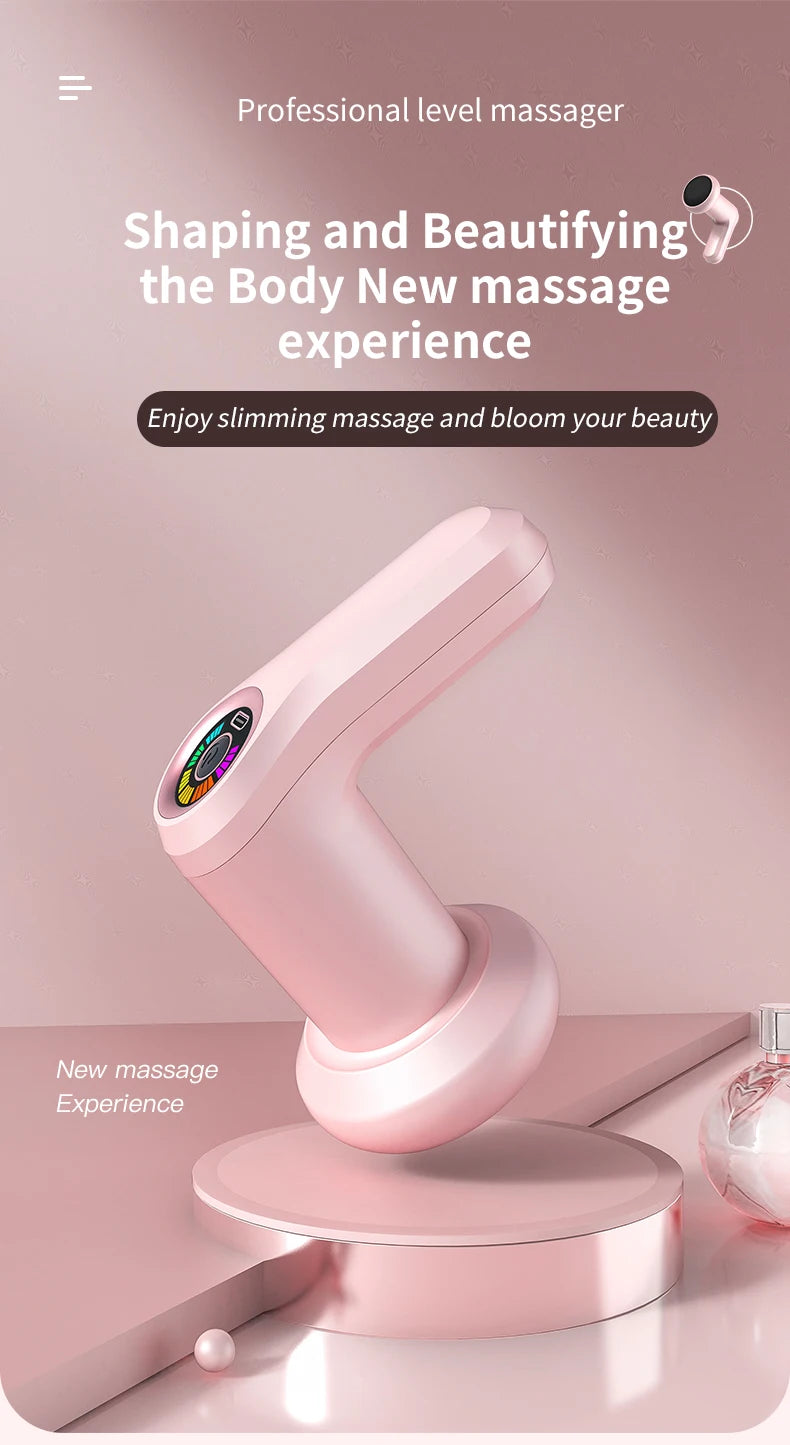 Windaily Cordless Rechargeable Body Massager & Sculpting Tool – 5 Heads, Toning