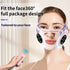 BINZIM EMS Facial Slimming Strap & Lifting Mask – Reduce Double Chin Appearance, USB Rechargeable