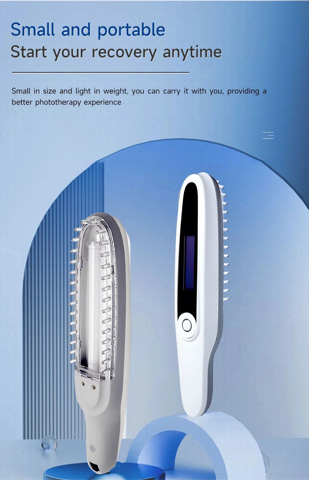 GLENN Handheld UV Narrowband Light Device – Cosmetic Skin Light Source (311nm)