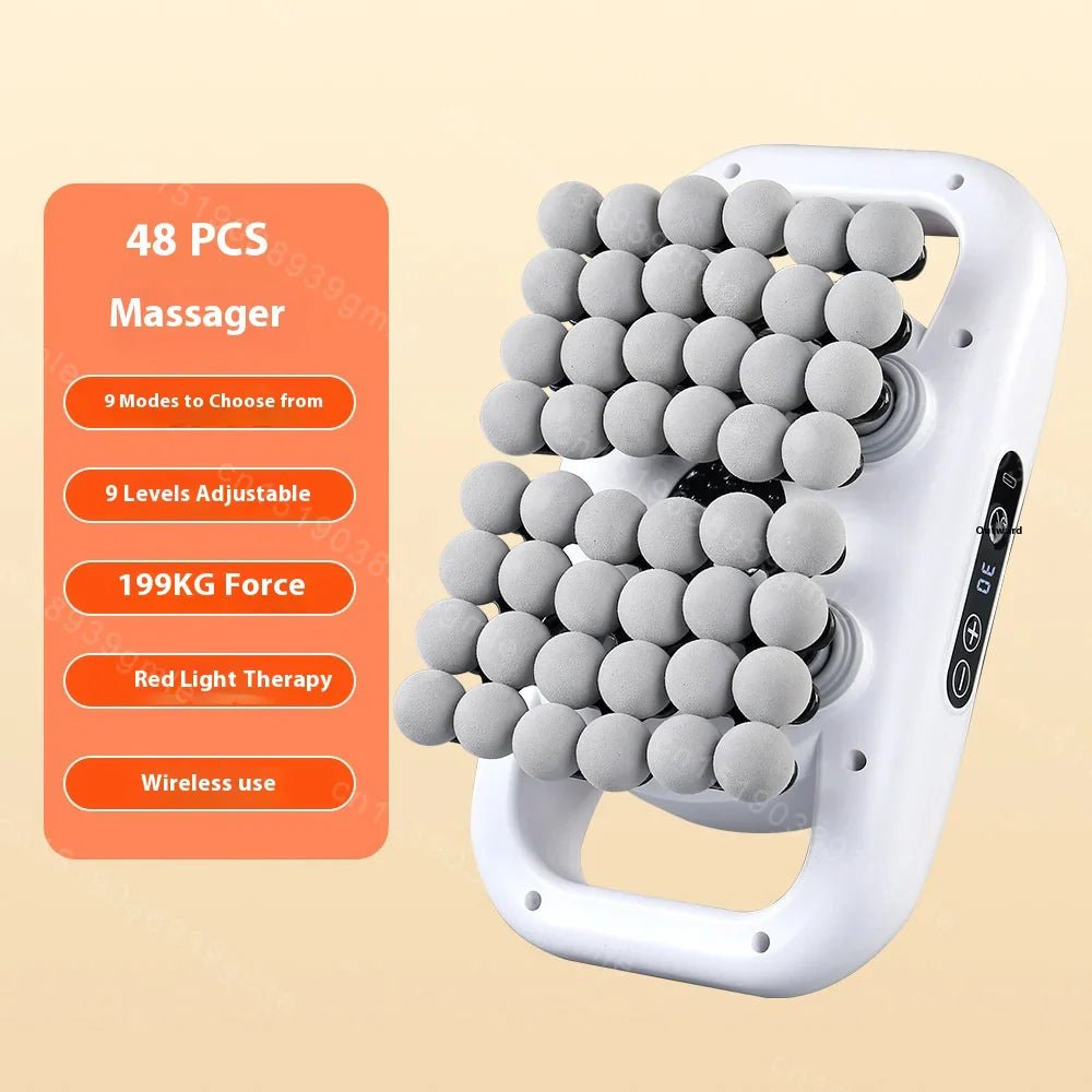 Selfika™ Professional Muscle Massage Gun – 9 Modes Deep Tissue Percussion Massager for Full Body Recovery