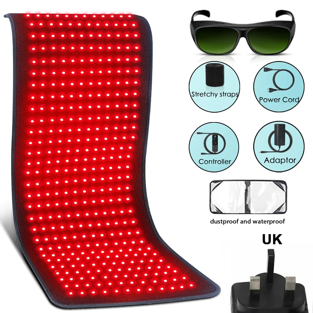 Selfika™ Red Light Therapy Heating Pad for Body Pain Relief