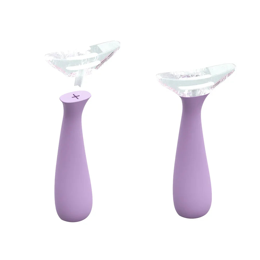 MOZHOU Facial Ice Massage Device/Roller – Reduces Swelling Appearance, Cooling Self-Care Tool