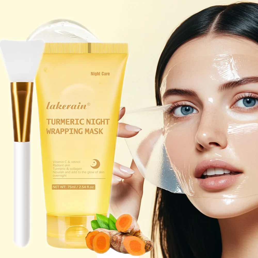 Selfika™ Collagen Night Wrapping Mask – Overnight Lifting & Deep Hydrating Peel-Off Mask (75ml)