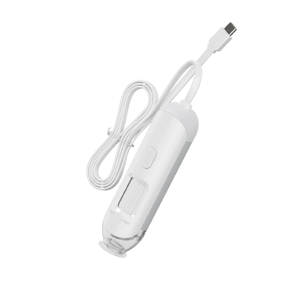 iebilif Hair Follicle Scalp Detector – 50X-200X Digital Analyzer, USB Powered for Home Use