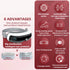 SMVP Electric Eye Massager with Air Bag Compression and Hot Compress for Relaxation