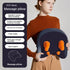 Wireless Electric Massage Pillow with Shiatsu Kneading and Heat for Neck and Waist