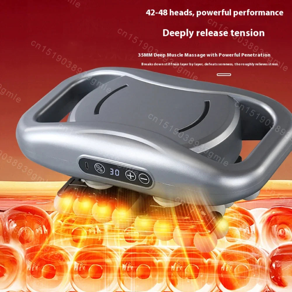 Selfika™ Professional Muscle Massage Gun – 9 Modes Deep Tissue Percussion Massager for Full Body Recovery
