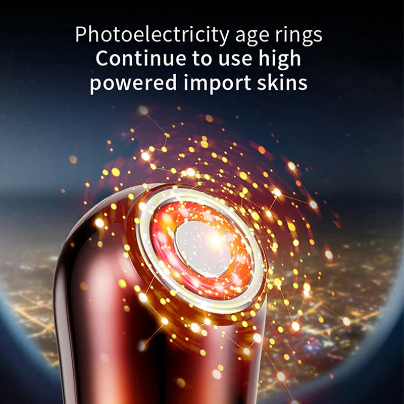 abay RF Booster Facial Microcurrent Device – EMS, Light Therapy, Anti-Wrinkle Appearance, USB Rechargeable