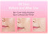 miitina EMS Microcurrent Eye & Face Massager – Red/Blue LED Light, 45℃ Heat, USB Rechargeable