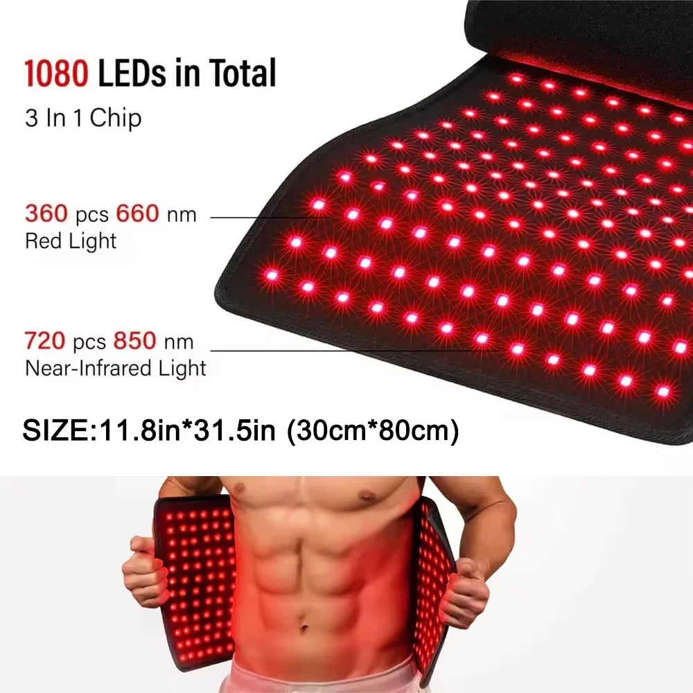 Selfika™ Red Light Therapy Heating Pad for Body Pain Relief