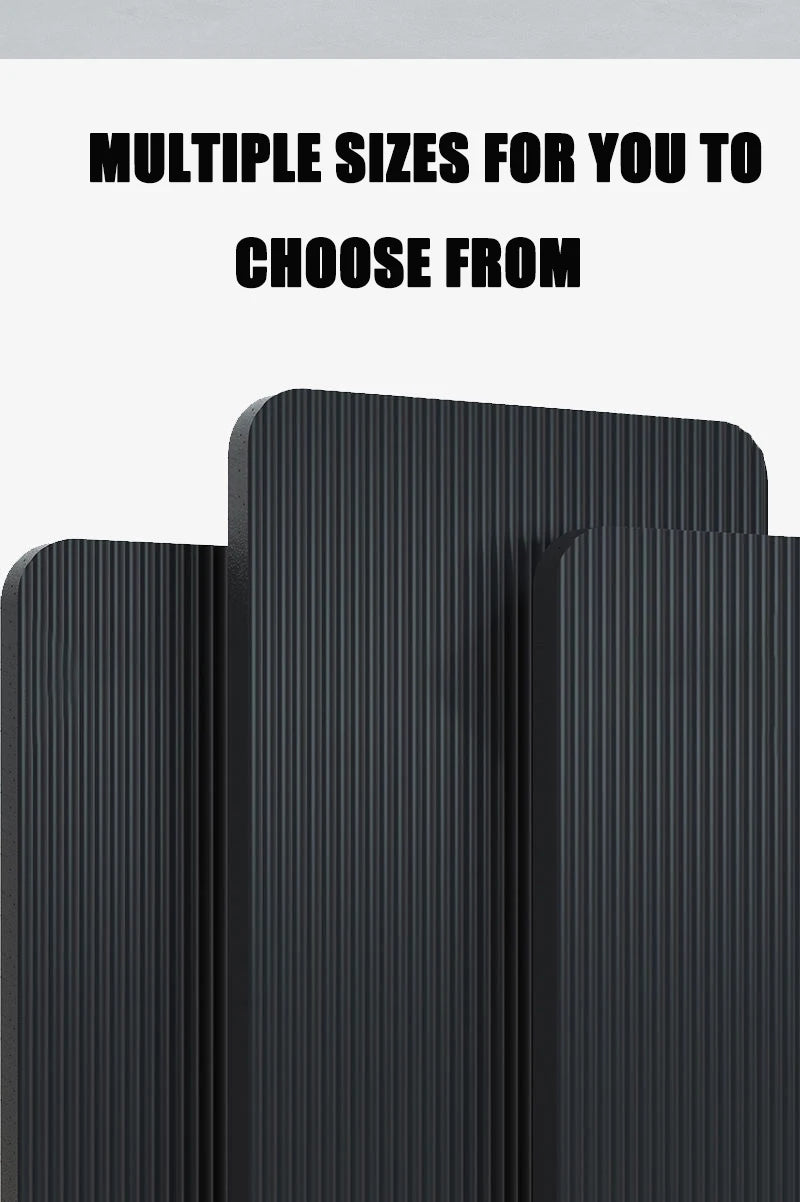 Selfika™ 20mm Ultra-Thick NBR Yoga Mat – High-Density Non-Slip Exercise Mat for Yoga, Pilates & Home Fitness (185x61cm)
