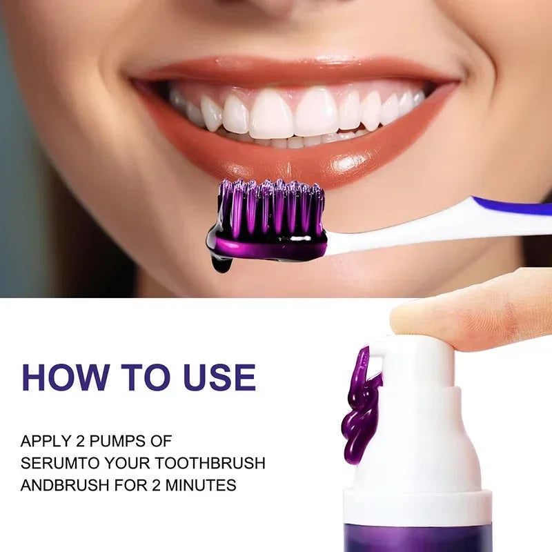 Selfika™ Teeth Whitening Color Correction Serum Toothpaste