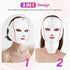 foreverlily 7-Color LED Face & Neck Light Therapy Mask – Wireless, Anti-Aging Appearance, Skin Tightening