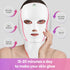foreverlily 7-Color LED Face & Neck Light Therapy Mask – Wireless, Anti-Aging Appearance, Skin Tightening