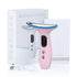 miqmi EMS Microcurrent Neck & Chin Lifting Device – LED Light, Vibration, Anti-Wrinkle Appearance