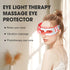 KEMOKO Electric Eye Massager Glasses – LED Light, Vibration, Fatigue Relief, Dark Circle Appearance