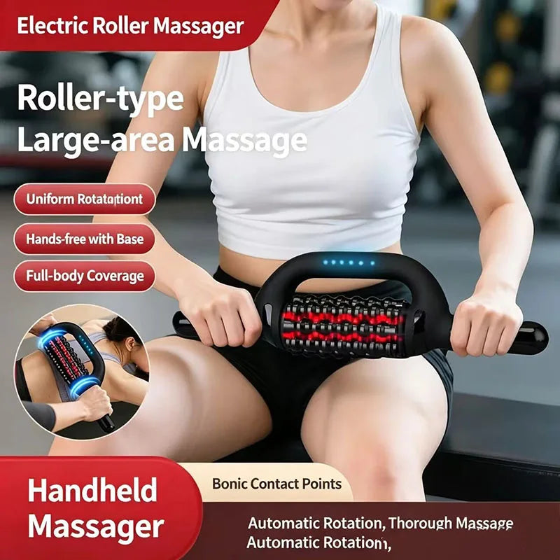 Selfika™ Electric Roller Body Massager Red Light Muscle Relaxer
