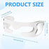 KEMOKO Electric Eye Massager Glasses – LED Light, Vibration, Fatigue Relief, Dark Circle Appearance