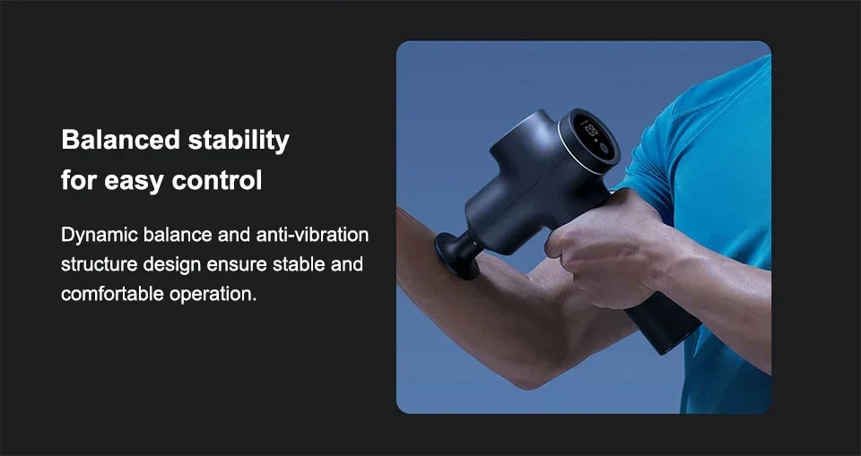 Selfika™ Pro Smart-Hit Fascia Gun – 126W High-Power Muscle Massager with 35kg Thrust & 12-Gear Force Adjustment