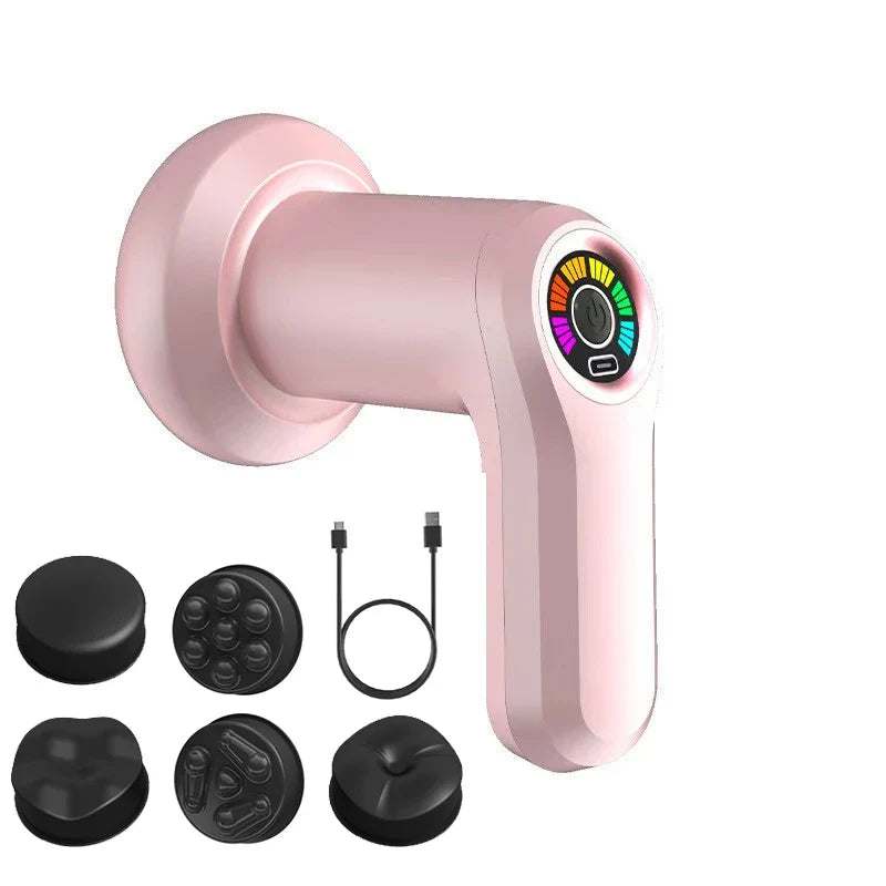 Windaily Cordless Rechargeable Body Massager & Sculpting Tool – 5 Heads, Toning