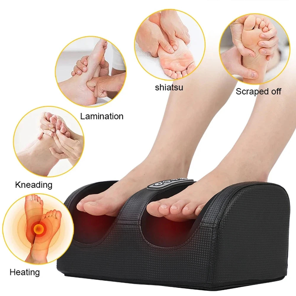 Selfika™ Electric Heated Shiatsu Foot Massager