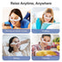foreverlily Electric Eye Massager Glasses – EMS Microcurrent, Red Light, Warmth, Fatigue Relief