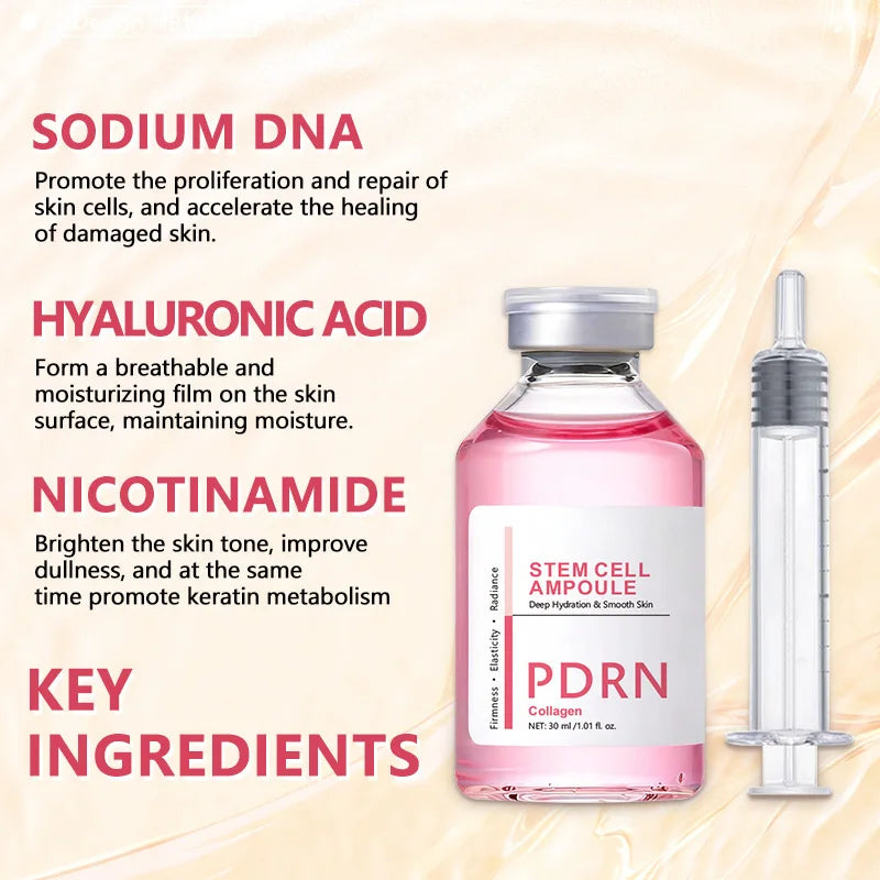 Selfika™ PDRN Collagen Anti-Aging Face Serum Ampoule