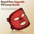 vilnason Silicone 7-Color LED Face Mask – Wireless, Red Light Therapy, Anti-Aging Appearance